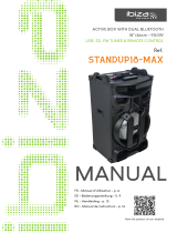 Ibiza Sound STANDUP18-MAX Bedienungsanleitung