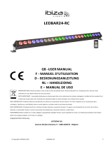 Ibiza Light & Sound LEDBAR24-RC Benutzerhandbuch