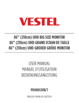VESTEL PDU86S30B/7 Benutzerhandbuch