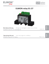 ASO Safety Solutions ELMON relay 01-27 Bedienungsanleitung