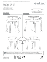 Etac Easy shower stool Assembly Instruction