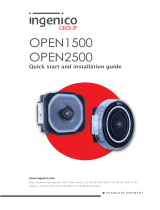 Ingenico OPEN1500 Quick Start And Installation Manual