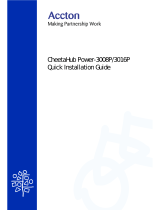 Accton Technology CheetaHub Power-3008P Benutzerhandbuch