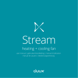 Duux Stream Heating & Cooling Fan Bedienungsanleitung