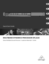 Behringer Multiband Dynamics Processor Benutzerhandbuch