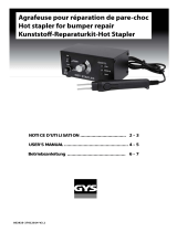 GYS BUMPER-REPAIR STAPLER (230V) Bedienungsanleitung
