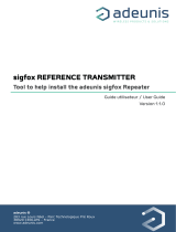 ADEUNIS Repeater kit SIGFOX Benutzerhandbuch