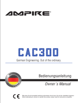Ampire CAC300 Installationsanleitung