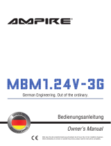 Ampire MBM1.24V-3G Bedienungsanleitung