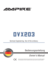 Ampire DVX203 Bedienungsanleitung
