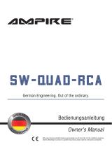 Ampire SW-QUAD-RCA Installationsanleitung