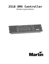Martin 2518 DMX Controller Benutzerhandbuch