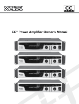 Crest Audio CC 1800 Benutzerhandbuch