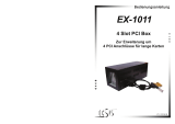 EXSYS PCI-Express Bus to 4x PCI Slot Expansion Box Benutzerhandbuch