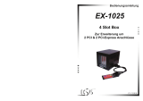 EXSYS ExpressCard to 2 x PCI Slot + 2 x PCI-Express Slot Benutzerhandbuch