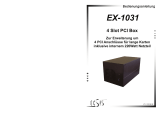 EXSYS Expansion box / 4 PCI slot Benutzerhandbuch