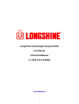 Longshine LCS-PS112 Benutzerhandbuch