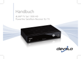 Devolo dLAN TV Sat 1300-HD Benutzerhandbuch