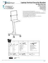 Ergotron NF Cart Vertical Laptop Kit Benutzerhandbuch