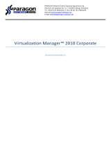 Paragon Virtualization Manager 2010 Corporate Edition, GOV Benutzerhandbuch