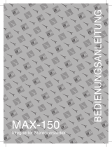 ADVANCE MAX 150 Benutzerhandbuch