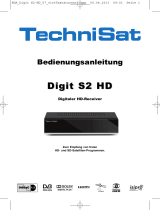 TechniSat DIGIT S2 HD, black Bedienungsanleitung