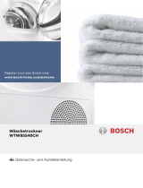 Bosch WTW85540CH Benutzerhandbuch
