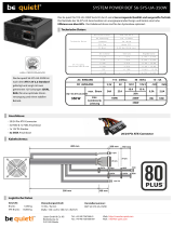 BE QUIET! BQT S6-SYS-EP-350W Datenblatt