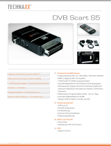 Technaxx DVBT SCART S5 Datenblatt