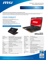 MSI 0016F122-SKU2 Datenblatt