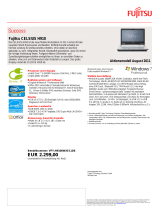Fujitsu VFY:H9100WXP11DE FSP:GA5S10Z00DEW01 Datenblatt