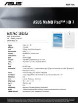 Asus 90NK0135-M01300 Datenblatt