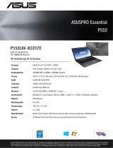 Asus 90NB02F8-M10150 Datenblatt