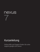 Asus Nexus 7 Benutzerhandbuch