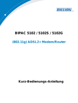 Billion Electric Company BIPAC 5102S Benutzerhandbuch