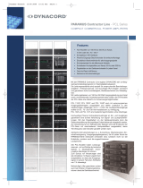 DYNACORD PCL Series Benutzerhandbuch