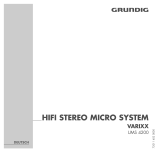 Grundig HIFI STEREO MICRO SYSTEM UMS 4200 Benutzerhandbuch