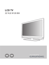 Grundig LCD TV 22 VLE 8120 BG Benutzerhandbuch