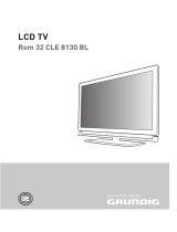 Grundig LCD TV Rom 32 CLE 8130 BL Benutzerhandbuch