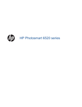 HP Photosmart 6520 e-All-in-One Printer series Benutzerhandbuch