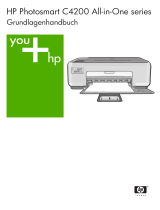 HP (Hewlett-Packard) Photosmart C4200 All-in-One Printer series Benutzerhandbuch