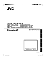 JVC COLOUR TM-A140E Benutzerhandbuch