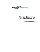 Motion Computing M1400 Benutzerhandbuch