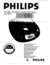 Philips AZ 7267 Benutzerhandbuch