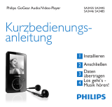 Philips SA3445 Benutzerhandbuch