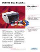 Primera Technology Disc Publisher SE Benutzerhandbuch