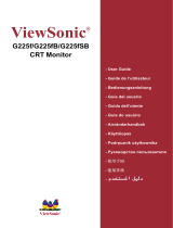 ViewSonic G225F Benutzerhandbuch