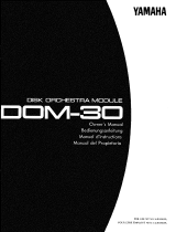Yamaha DOM-30 Benutzerhandbuch