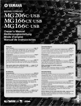 Yamaha MG166CX-USB Benutzerhandbuch