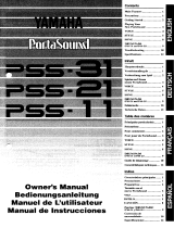 Yamaha PSS-11 Benutzerhandbuch